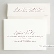 "Oh so bright" - Holiday Cards in Brick by Jessica Corliss - FREE Recipient Addressing