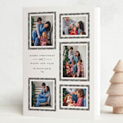 "Plaid Gallery" - Holiday Cards in Eggnog by Erica Krystek - Folded Card