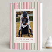 "The Prep" - Holiday Cards in Cinnamon by Kristie Kern - Folded Card