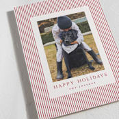 "The Prep" - Holiday Cards in Cinnamon by Kristie Kern - Detail