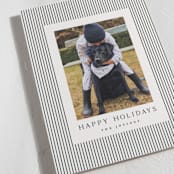 "The Prep" - Holiday Cards in Pine by Kristie Kern - Detail
