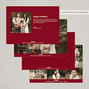 "Tiny Blessings" - Holiday Cards in Daisy by That Girl Press - Back of Card Options