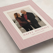 "The Prep" - Holiday Cards in Cranberry by Kristie Kern - Detail