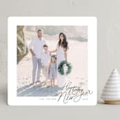 "Merrily Written" - Holiday Cards in Juniper by Jenna Holcomb - Front