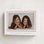 "biscuit" - Holiday Cards in Candy Cane by Sara Hicks Malone - Folded Card