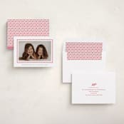 "biscuit" - Holiday Cards in Candy Cane by Sara Hicks Malone - Assembled