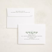 "Winter Mountain Tale" - Holiday Cards in Forest by Petra Kern - FREE Recipient Addressing