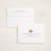 "nostalgic wallpaper" - Holiday Cards in Buttercream by Christy Hy Lee - FREE Recipient Addressing