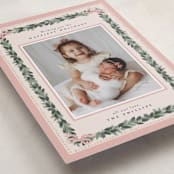 "Sugarpine" - Holiday Cards in Blush by Itsy Belle Studio - Detail