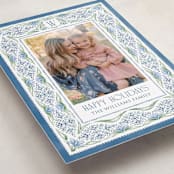 "Winter's Lace" - Holiday Cards in Frost by Paper Sun Studio - Detail