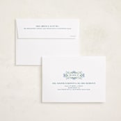 "Winter's Lace" - Holiday Cards in Frost by Paper Sun Studio - FREE Recipient Addressing