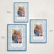 "Winter's Lace" - Holiday Cards in Frost by Paper Sun Studio - Formats Available