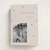 "Dotura" - Holiday Cards in Cookie Dough by Jelena Vuletic - Folded Card