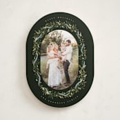 "Juniper Garland" - Holiday Cards in Juniper Berry by Erin L. Wilson - Front