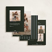 "Juniper Garland" - Holiday Cards in Juniper Berry by Erin L. Wilson - Back of Card Options