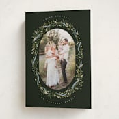 "Juniper Garland" - Holiday Cards in Juniper Berry by Erin L. Wilson - Folded Card