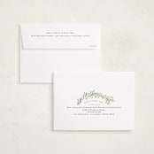 "Juniper Garland" - Holiday Cards in Juniper Berry by Erin L. Wilson - FREE Recipient Addressing