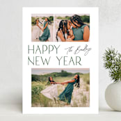"Christmas Memories" - Holiday Cards in Pine by Pixel and Hank - Front