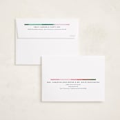 "Rainbow Burst" - Holiday Cards in Peppermint by Carrie Moradi - FREE Recipient Addressing