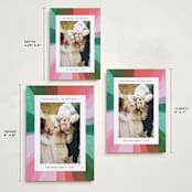 "Rainbow Burst" - Holiday Cards in Peppermint by Carrie Moradi - Formats Available