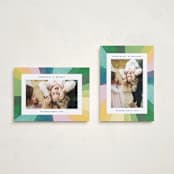 "Rainbow Burst" - Holiday Cards in Sorbet by Carrie Moradi - Photo Orientation Options