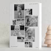 "great ten" - Holiday Cards in Mist by Sumak Studio - Folded Card