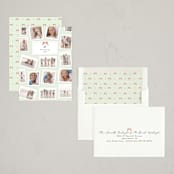 "Multi Stamp Photo" - Holiday Cards in Mint by Hannah Williams - Assembled