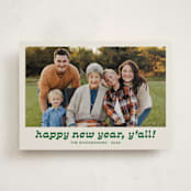 "Pecos" - Holiday Cards in Cactus by Megan Davis - Front