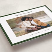 "Border" - Holiday Cards in Spruce by JoAnn Jinks - Detail