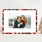"Vienna" - Holiday Cards in Holly Berry by Julie Murray - Front