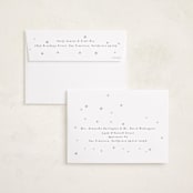 "Messy & Bright" - Holiday Cards in Blush by Iveta Angelova - FREE Recipient Addressing