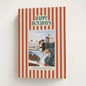 "Bold & Bright" - Holiday Cards in Mistletoe by Ekko Studio - Folded Card