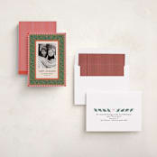 "Francie" - Holiday Cards in Pine Needle by Julie Murray - Assembled