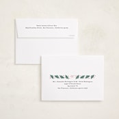 "Francie" - Holiday Cards in Pine Needle by Julie Murray - FREE Recipient Addressing