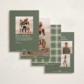 "Grandma's photo" - Holiday Cards in Cookie Dough by Adelyn T. - Back of Card Options