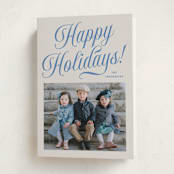 "Durham" - Holiday Cards in Sky by Jackie Crawford - Folded Card