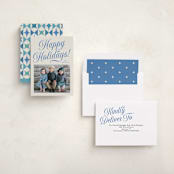 "Durham" - Holiday Cards in Sky by Jackie Crawford - Assembled