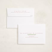 "Framed in Stripes" - Holiday Cards in Holly by Poised Avenue - FREE Recipient Addressing