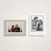"Poplin" - Holiday Cards in Garland by Megan Davis - Photo Orientation Options