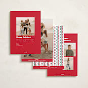 "Festive-ish" - Holiday Cards in Holly by Carrie ONeal - Back of Card Options