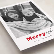 "Festive-ish" - Holiday Cards in Holly by Carrie ONeal - Detail