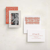 "Happy Chaos" - Holiday Cards in Crimson by Vera Lim - Assembled