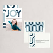 "Capital Joy" - Holiday Cards in Frost by Gwen Bedat - Assembled