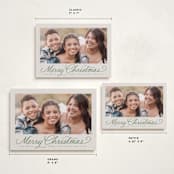 "Classically" - Holiday Cards in Fir by Everett Paper Goods - Formats Available