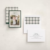 "refined bliss" - Holiday Cards in Evergreen by Carolyn Nicks - Assembled