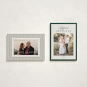 "refined bliss" - Holiday Cards in Evergreen by Carolyn Nicks - Photo Orientation Options