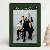 "adorned" - Holiday Cards in Evergreen by Jessica Williams - Front