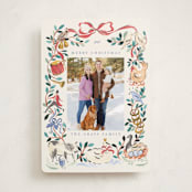 "12 days of christmas" - Holiday Cards in Holly Berry by Sarah Knight - Front