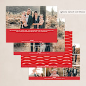 "Ho Ho Home" - Holiday Cards in Holly by Leah Bisch - Back of Card Options