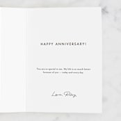 "I have always know it was you" - Single Greeting Cards in Kraft by Rosana Laiz Blursbyai - Customizable Interior Example
